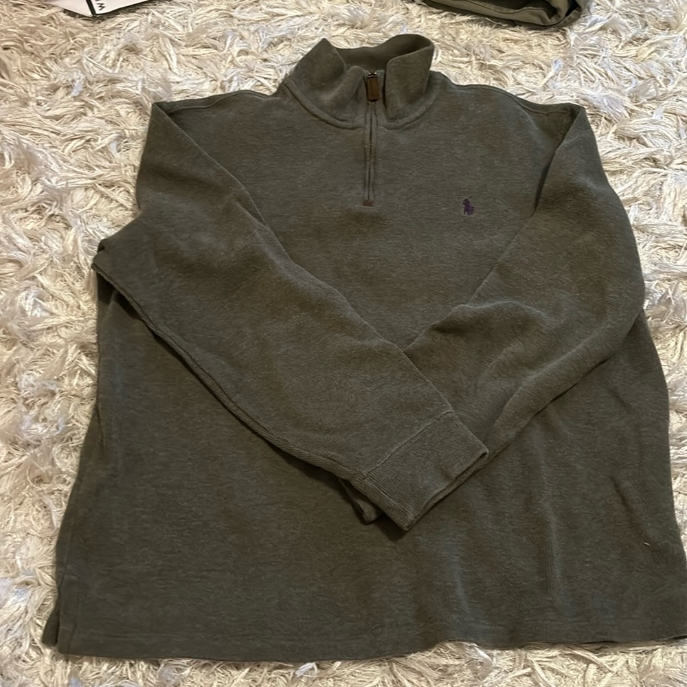 Ralph Lauren quarter zip sweater